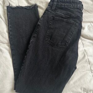 Abercrombie and fitch skinny high rise 27S Black Denim Jeans curve love
